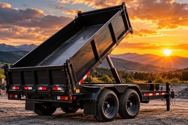 Tipper trailer work